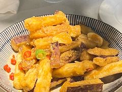 鱼香脆皮茄子煲-八斗鸡·湘土菜(国贸店)