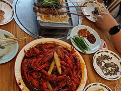 -東豫狼鲜货烧烤. 碳火烤鱼. 小龙虾(上海首店)