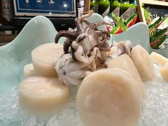 -广州万富希尔顿酒店·感趣自助餐厅·金秋蟹宴生蚝海鲜刺身