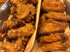 炸鸡翅一半一半-富乐满韩国正宗炸鸡韩国料理(虹泉路店)