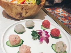 龙鲜四宝拼盘-龙鲜会·澳门生鲜火锅(诚品店)