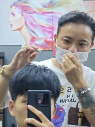 -藤野造型专业烫染接发