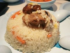 羊肉鹰嘴豆果脯手抓饭-疆遇·新新新新的新疆菜(万达店)