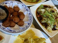 干炸丸子-左邻右舍褡裢火烧(石榴园店)