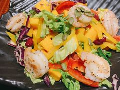 烤虾芒果沙拉-澳骄 Aussie Kitchen·手工披萨·西餐(国大店)
