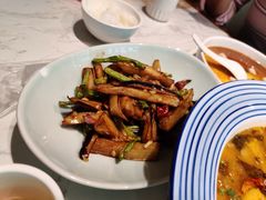 长豆茄子煲-老知青·铁锅炖(集美万达店)