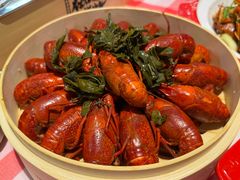 洞庭碧螺春蒸虾-在老街·淮安大排档·甜麻干煸龙虾·烧烤(河下古镇店)