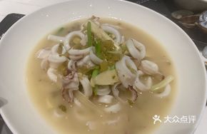 Snow Cabbage with Baby Octopus