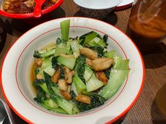 油渣炒青菜-肥三土菜馆(五四广场店)