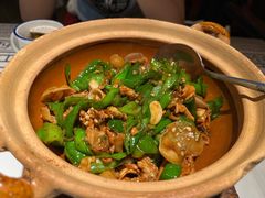 鲍鱼辣椒炒肉-农耕记·湖南土菜(海上世界店)
