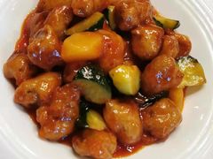 菠萝咕咾肉-功德林素菜饭庄(前门店)
