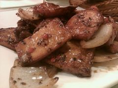 杏鲍菇牛肉-熠盛粤味(永康路店)