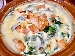 奶汁鸡肉焗菠菜-萨莉亚意式餐厅(莲花国际广场店)
