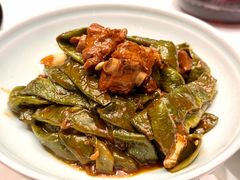 排骨炖油豆角-一轩饺子馆(丽都店)