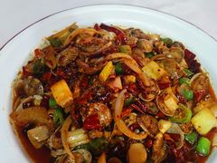 爆炒花甲-友记功夫香·人民川菜(红牌楼店)
