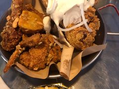 双拼炸鸡-富乐满韩国正宗炸鸡韩国料理(虹泉路店)