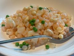 鸡头米百合炒虾仁-玫瑰厅上海菜(兴国路店)