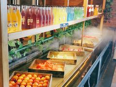 自助取餐区-圣琼美食百汇自助餐厅(福安购物广场店)
