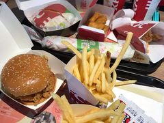 香辣鸡腿堡-肯德基(夏湾店)