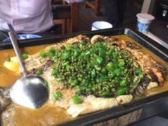 -探鱼·鲜青椒爽麻烤鱼(三水广场店)
