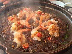 砂锅蒜蓉虾仁-赠李白·如诗的川味(余杭万达广场店)