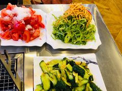 苦菊拌馓子-宗泉烤全羊·烤羊腿·家常菜(解放东路店)