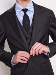 点击看大图 -怒马会 全麻衬西装高级定制