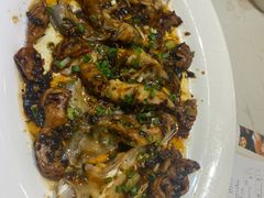豉汁紫苏大肠蒸鱼头-顺丰轩园林酒家(天河店)