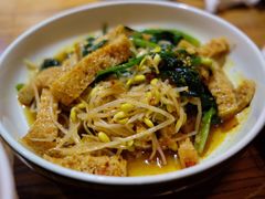 菠菜豆芽拌面筋-西域阿里马新疆菜·清真(桂花路店)