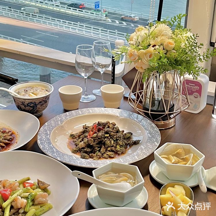 厦门双子塔超浪漫🌁海景海鲜餐厅🍴