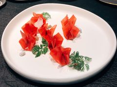 山楂梅香鹅肝-荣公子创意菜