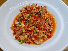 生炒土猪肉-李久其家民间餐厅(观沙岭公园店)