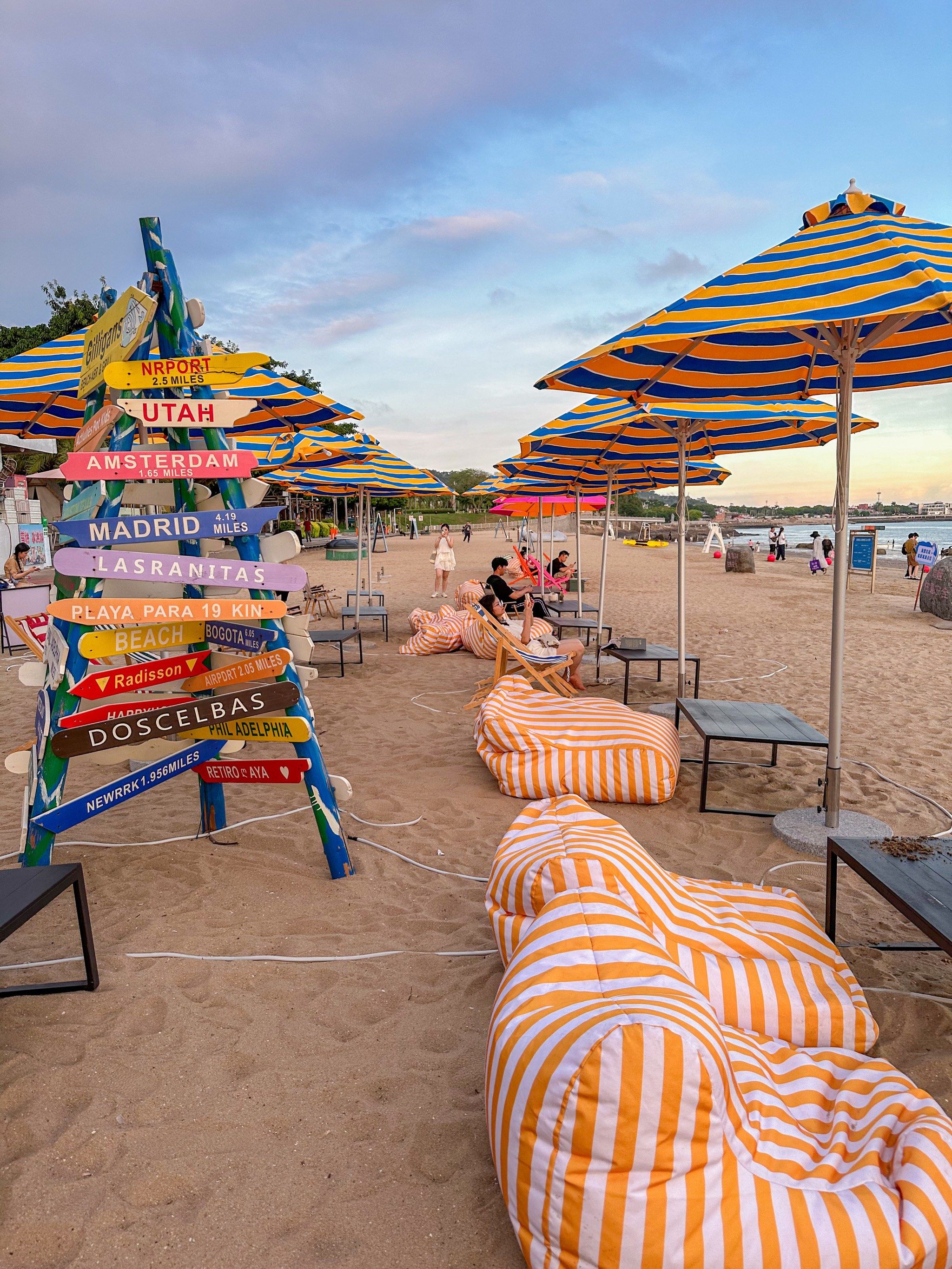 在厦门珍珠湾!太舒服了!