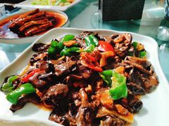 炒茶树菇-槐乡六门城小馆(洪洞店)