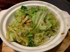 油渣炒牛心白-眉州东坡·熊猫主题餐厅(枫蓝店)