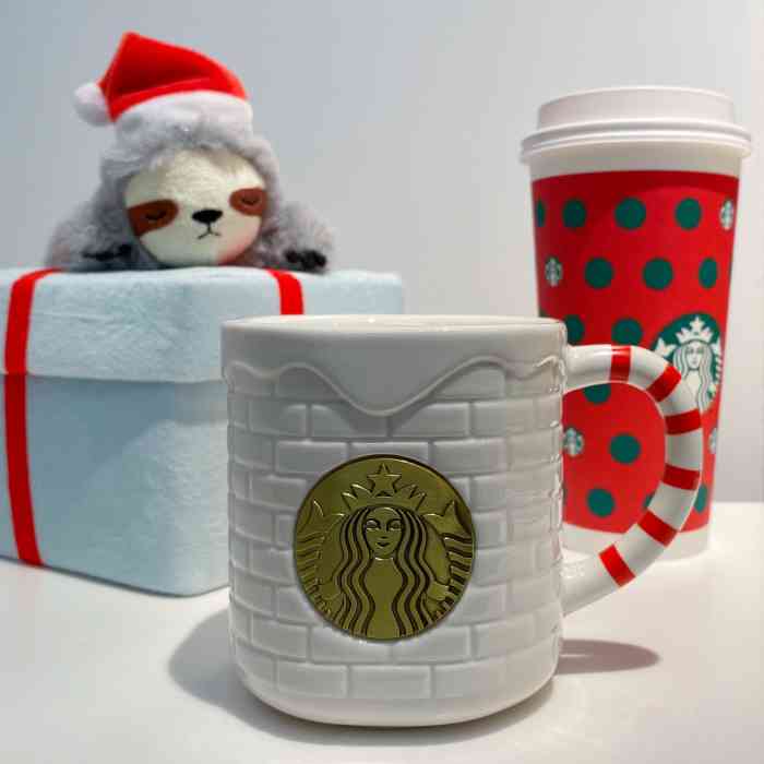打分 星巴克·圣诞季 圣诞限定款星杯