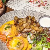 好大一份分量足！流心的班尼迪巨好吃