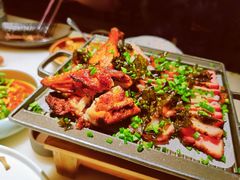 绿茶葱烤鸡-绿茶餐厅(松江万达店)