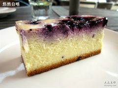 蓝莓芝士蛋糕&nbsp;-榖屋house of flour(张江首店)