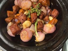 煎烹雪花牛肉-狮王府淮扬菜(夫子庙老门东店)