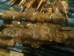 -路边摊小炉子烧烤