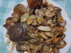 辣炒海三鲜-宁悦海鲜家常菜馆(北戴河老虎石店)