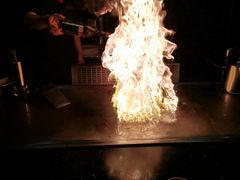 白兰地火焰牛排-上林铁板烧(延安西路店)