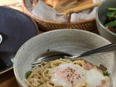 奶油培根半熟蛋意面-EN SPACE恩空间