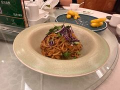 土豆泥拌莜面-内蒙古驻京办餐厅