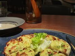 榴莲芝士披萨-404干式熟成牛排馆•聚会餐厅