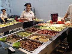 自助取餐区-浙江大学西溪校区-食堂