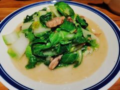 口蘑油渣小白菜-破三川·新川菜(静安大融城店)