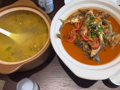 -阿峰饭店·本地土菜馆·农家土鸡煲·一品神仙鸡(报福店)
