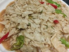 尖椒干豆腐-李记饺子·熏酱东北菜(欢乐谷店)